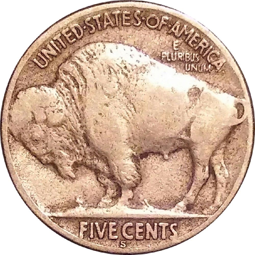 1924-S-Buffalo-Nickel
